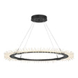 Hubbardton Forge 2017 Black Standard Anemone Circular LED Pendant