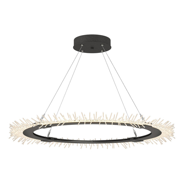 Hubbardton Forge 2017 Natural Iron Standard Anemone Circular LED Pendant