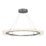 Hubbardton Forge 2017 Vintage Platinum Standard Anemone Circular LED Pendant