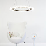 Hubbardton Forge 2017 Soft Gold Standard Anemone Circular LED Pendant