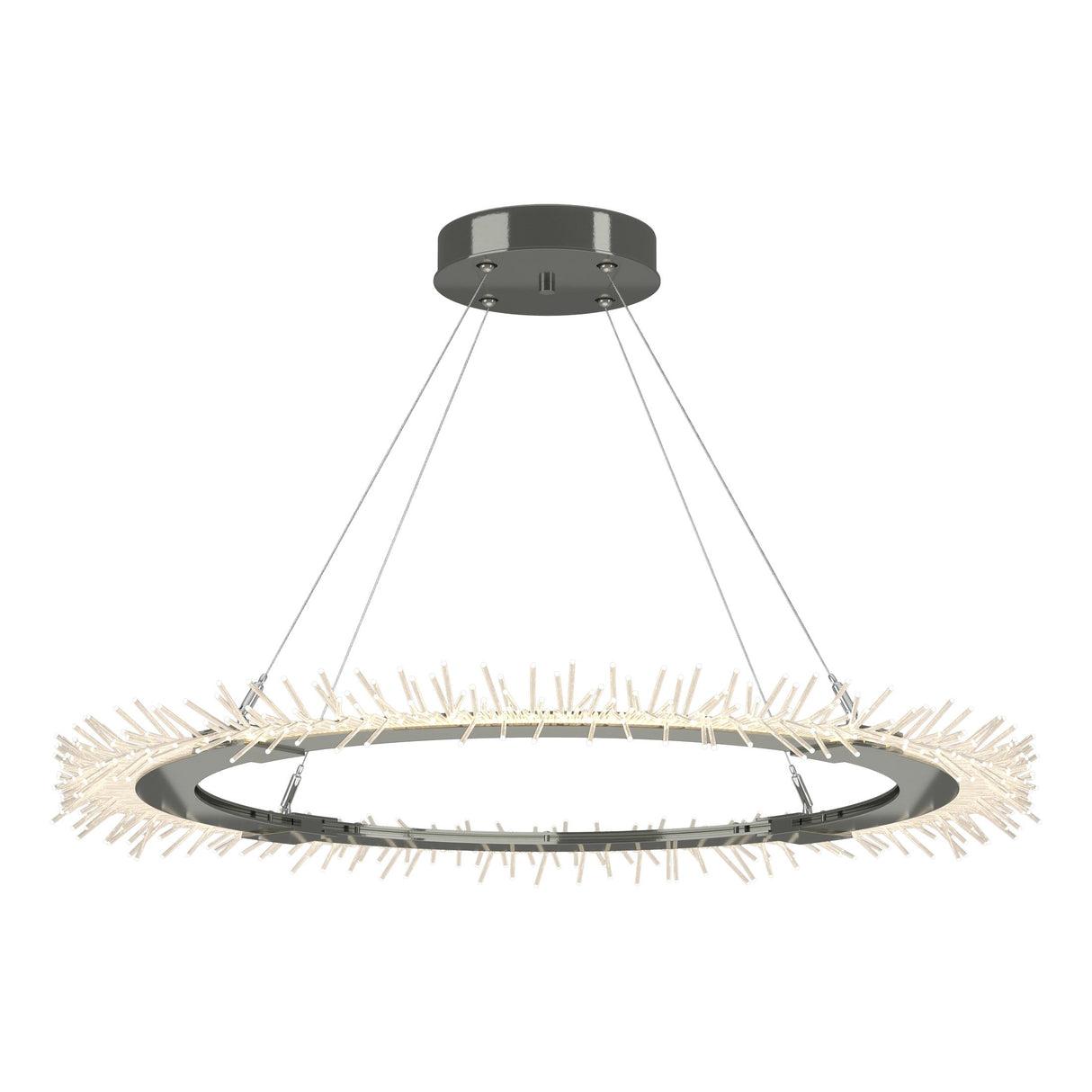 Hubbardton Forge 2017 Sterling Standard Anemone Circular LED Pendant