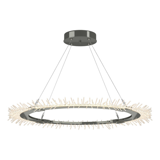Hubbardton Forge 2017 Sterling Standard Anemone Circular LED Pendant