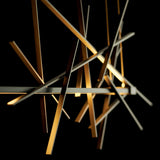 Hubbardton Forge 2018 Bronze Standard Cascade LED Pendant