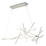 Hubbardton Forge 2018 Vintage Platinum Standard Cascade LED Pendant