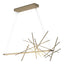 Hubbardton Forge 2018 Soft Gold Standard Cascade LED Pendant