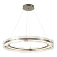 Hubbardton Forge 2017 Soft Gold Clear Glass (ZM) Standard Solstice LED Pendant