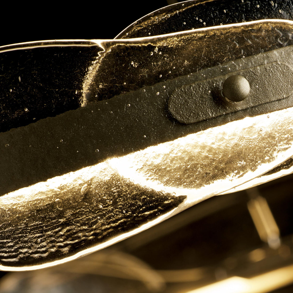 Hubbardton Forge 2017 Soft Gold Clear Glass (ZM) Standard Solstice LED Pendant