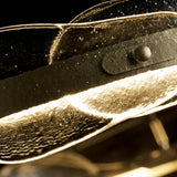 Hubbardton Forge 2017 Soft Gold Clear Glass (ZM) Standard Solstice LED Pendant
