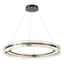 Hubbardton Forge 2017 Oil Rubbed Bronze Clear Glass (ZM) Standard Solstice LED Pendant