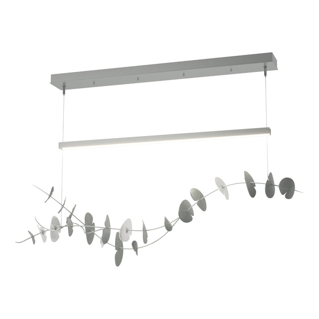 Hubbardton Forge 2018 Vintage Platinum Aqualite Glass (YQ) Standard Lily LED Pendant