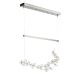 Hubbardton Forge 2018 Vintage Platinum Aqualite Glass (YQ) Standard Lily LED Pendant