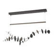 Hubbardton Forge 2018 Black Dark Smoke Standard Lily LED Pendant