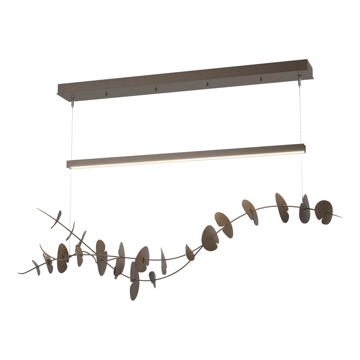 Hubbardton Forge 2018 Bronze Bronze Standard Lily LED Pendant