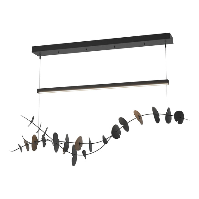 Hubbardton Forge 2018 Black Bronze Standard Lily LED Pendant