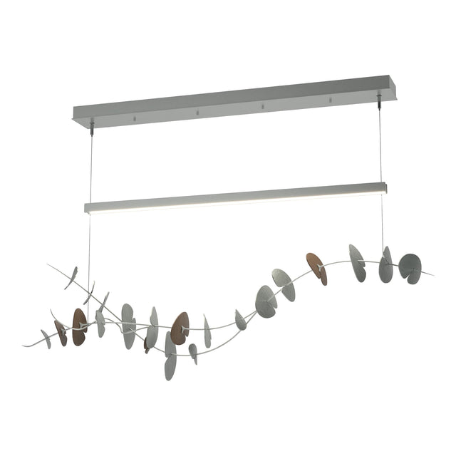 Hubbardton Forge 2018 Vintage Platinum Bronze Standard Lily LED Pendant