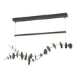 Hubbardton Forge 2018 Natural Iron Dark Smoke Standard Lily LED Pendant