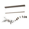 Hubbardton Forge 2018 Bronze Vintage Platinum Standard Lily LED Pendant