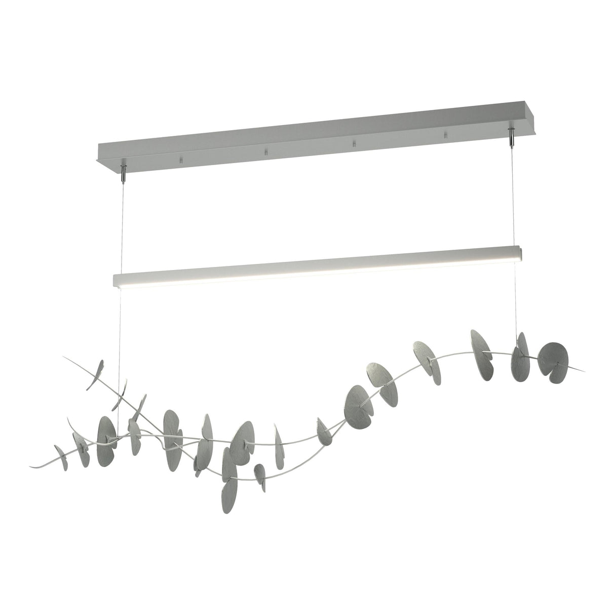 Hubbardton Forge 2018 Vintage Platinum Vintage Platinum Standard Lily LED Pendant