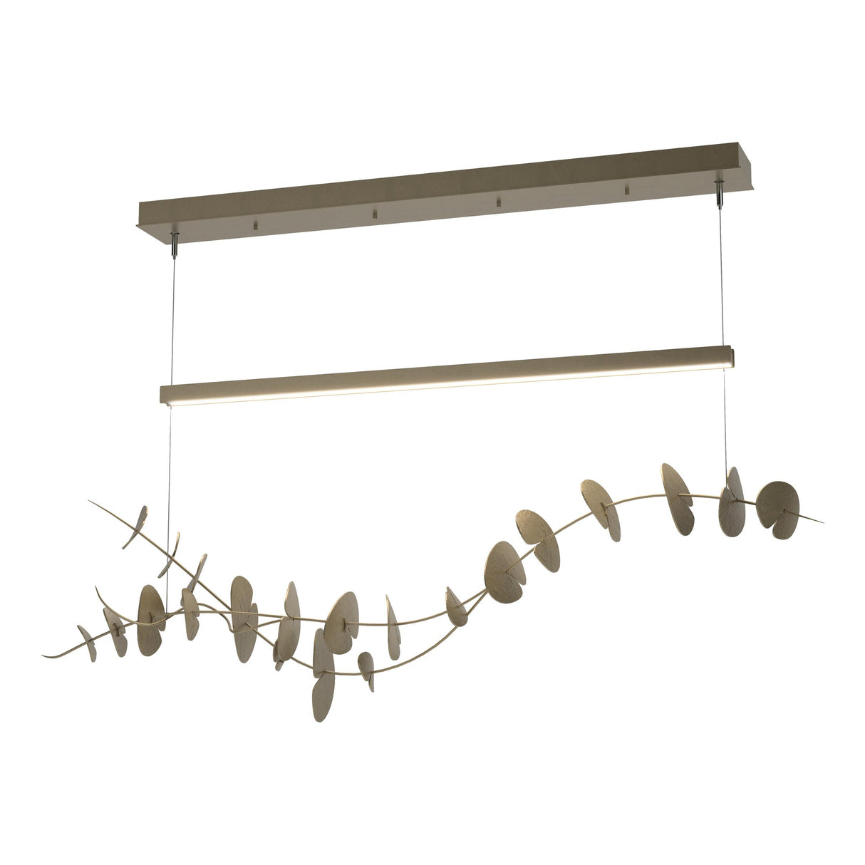 Hubbardton Forge 2018 Soft Gold Soft Gold Standard Lily LED Pendant