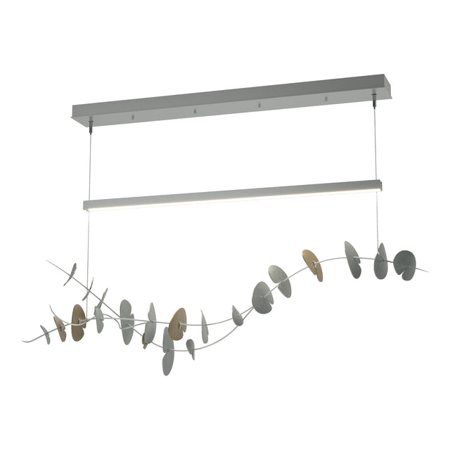 Hubbardton Forge 2018 Vintage Platinum Soft Gold Standard Lily LED Pendant