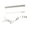 Hubbardton Forge 2018 Sterling Aqualite Glass (YQ) Standard Lily LED Pendant