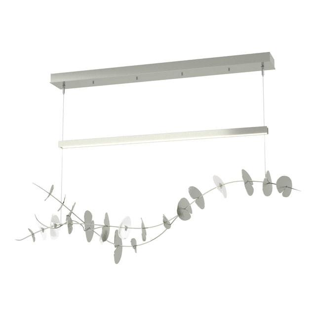 Hubbardton Forge 2018 Sterling Aqualite Glass (YQ) Standard Lily LED Pendant