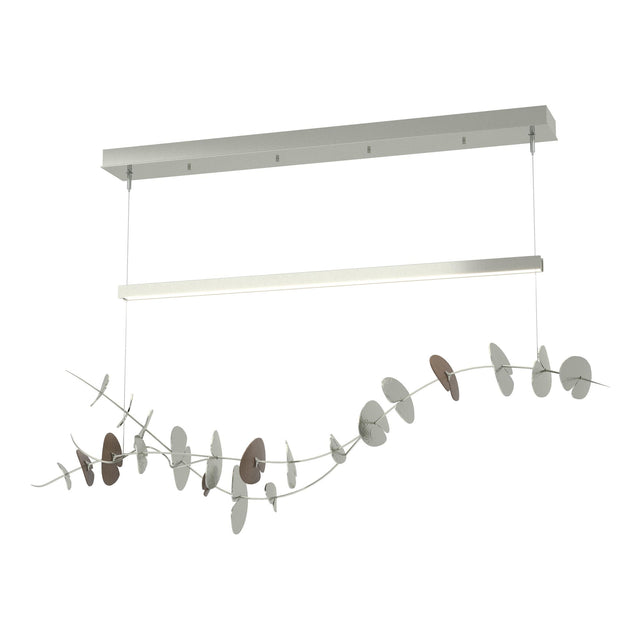 Hubbardton Forge 2018 Sterling Bronze Standard Lily LED Pendant