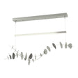 Hubbardton Forge 2018 Sterling Natural Iron Standard Lily LED Pendant