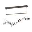 Hubbardton Forge 2018 Oil Rubbed Bronze Aqualite Glass (YQ) Standard Lily LED Pendant