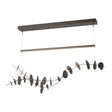 Hubbardton Forge 2018 Oil Rubbed Bronze Dark Smoke Standard Lily LED Pendant