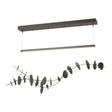 Hubbardton Forge 2018 Oil Rubbed Bronze Natural Iron Standard Lily LED Pendant