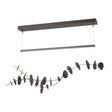 Hubbardton Forge 2018 Oil Rubbed Bronze Black Standard Lily LED Pendant