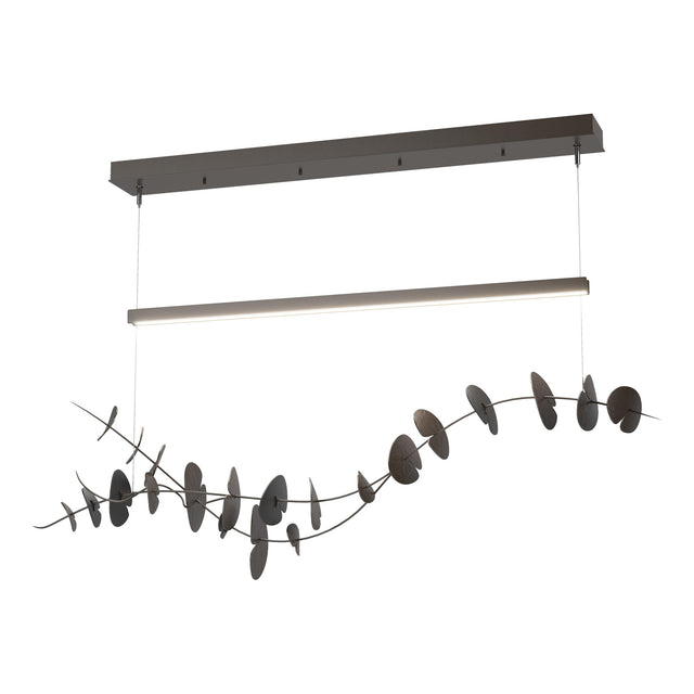 Hubbardton Forge 2018 Oil Rubbed Bronze Black Standard Lily LED Pendant