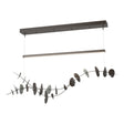 Hubbardton Forge 2018 Oil Rubbed Bronze Vintage Platinum Standard Lily LED Pendant