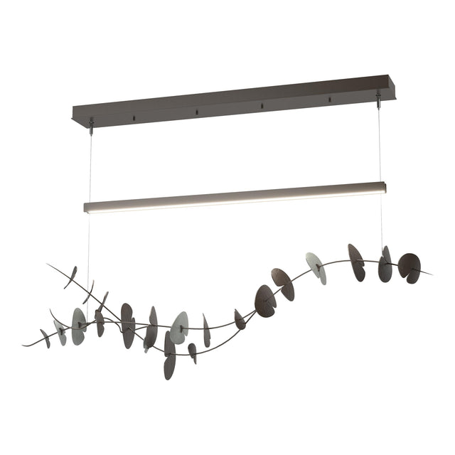 Hubbardton Forge 2018 Oil Rubbed Bronze Vintage Platinum Standard Lily LED Pendant