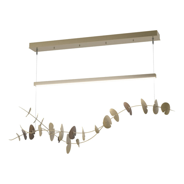 Hubbardton Forge 2018 Modern Brass Bronze Standard Lily LED Pendant