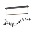 Hubbardton Forge 2018 Black Oil Rubbed Bronze Standard Lily LED Pendant