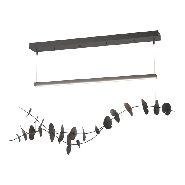 Hubbardton Forge 2018 Black Oil Rubbed Bronze Standard Lily LED Pendant