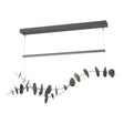 Hubbardton Forge 2018 Natural Iron Oil Rubbed Bronze Standard Lily LED Pendant