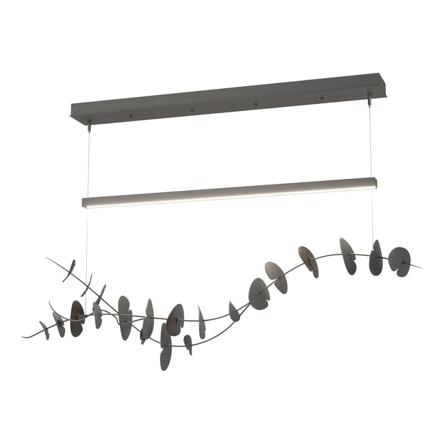 Hubbardton Forge 2018 Natural Iron Oil Rubbed Bronze Standard Lily LED Pendant