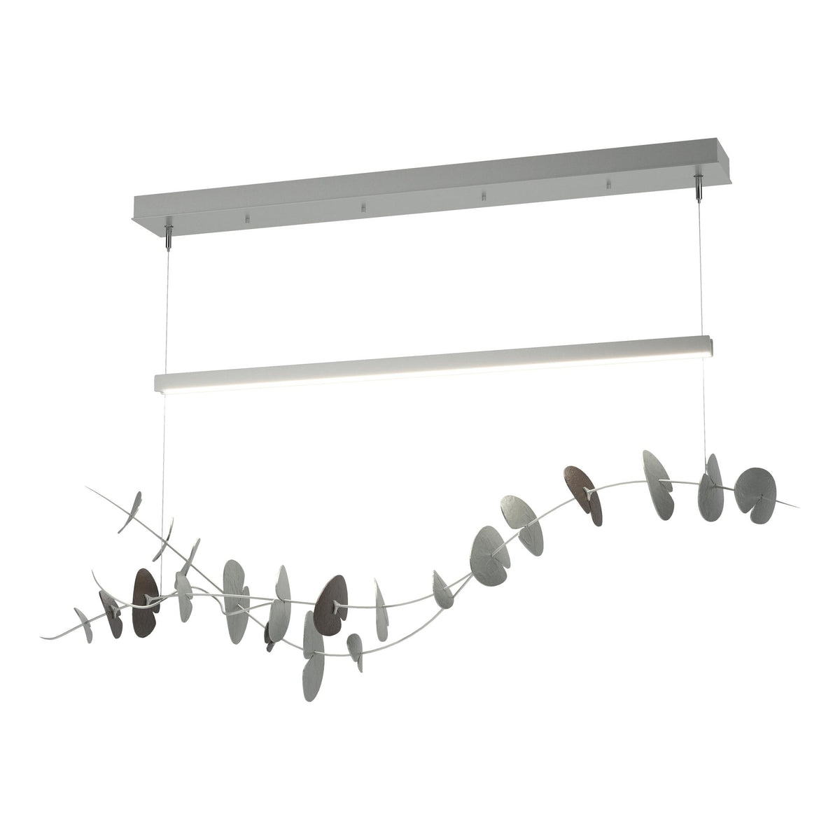 Hubbardton Forge 2018 Vintage Platinum Oil Rubbed Bronze Standard Lily LED Pendant