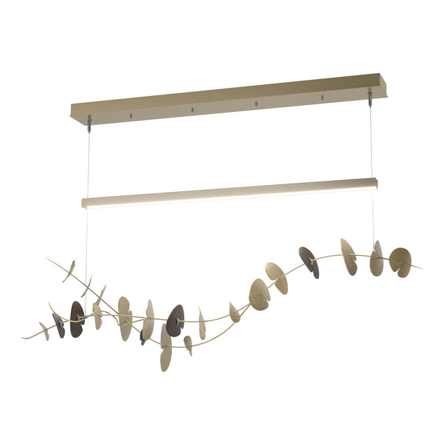 Hubbardton Forge 2018 Modern Brass Oil Rubbed Bronze Standard Lily LED Pendant