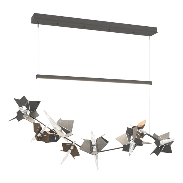 Hubbardton Forge 2018 Natural Iron Bronze Standard Belladonna LED Pendant