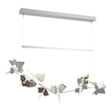 Hubbardton Forge 2018 Vintage Platinum Bronze Standard Belladonna LED Pendant