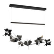 Hubbardton Forge 2018 Black Dark Smoke Standard Belladonna LED Pendant