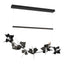 Hubbardton Forge 2018 Black Dark Smoke Standard Belladonna LED Pendant