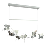 Hubbardton Forge 2018 Vintage Platinum Dark Smoke Standard Belladonna LED Pendant