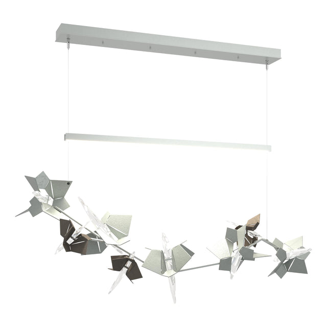Hubbardton Forge 2018 Vintage Platinum Dark Smoke Standard Belladonna LED Pendant