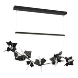 Hubbardton Forge 2018 Black Black Standard Belladonna LED Pendant