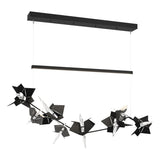 Hubbardton Forge 2018 Black Natural Iron Standard Belladonna LED Pendant